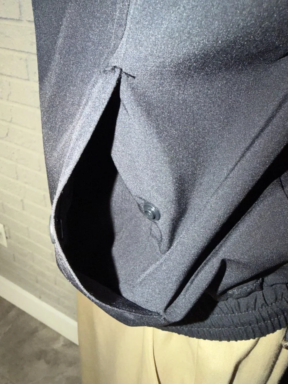 Bearpaw Outdoors Black Lightweight Zip-Up Hooded Jacket Size S - Picture 7 of 14